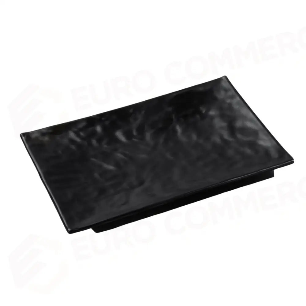 PIATTO RETTANGOLARE 30X21 CM NERO MELAMINA BLACK F8012 MEDRI - 13170042 - MEDRI