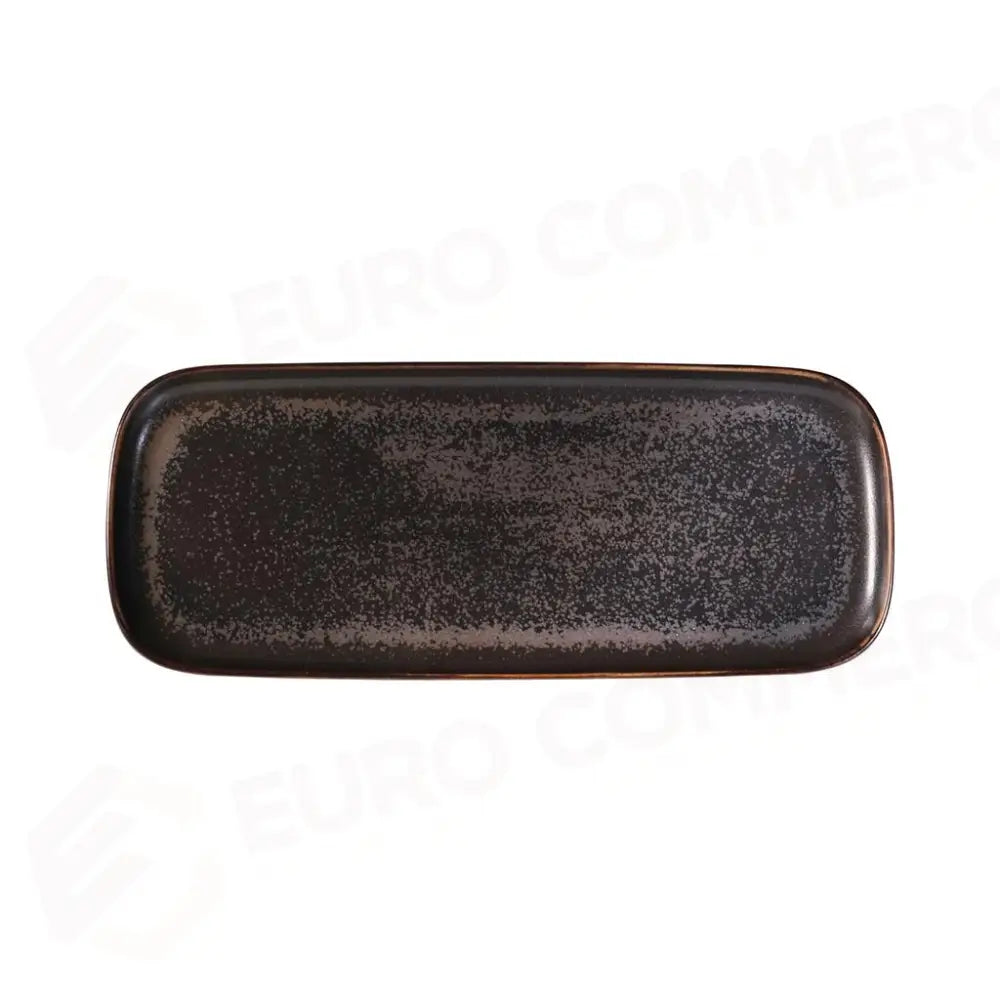 PIATTO RETTANGOLARE 31X13 CM UNIVERSAL POWERFUL MARRONE 0055 COSTA VERDE - 10260481 - MEDRI