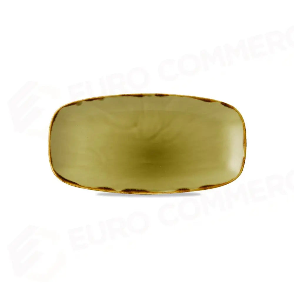 PIATTO RETTANGOLARE 35X18,5 CM HARVEST GREEN HVGRXO141 DUDSON - 9782497 - MEDRI