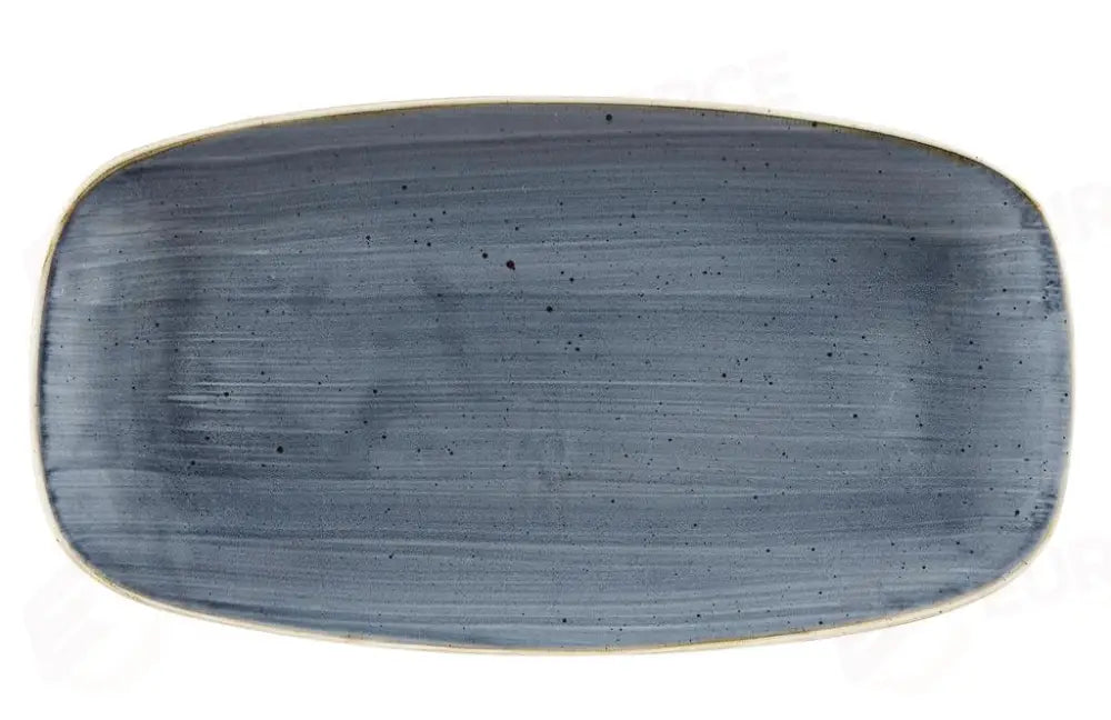 PIATTO RETTANGOLARE 35X18.5 CM STONECAST BLUEBERRY SBBSXO141 CHURCHILL - 9781039 - MEDRI