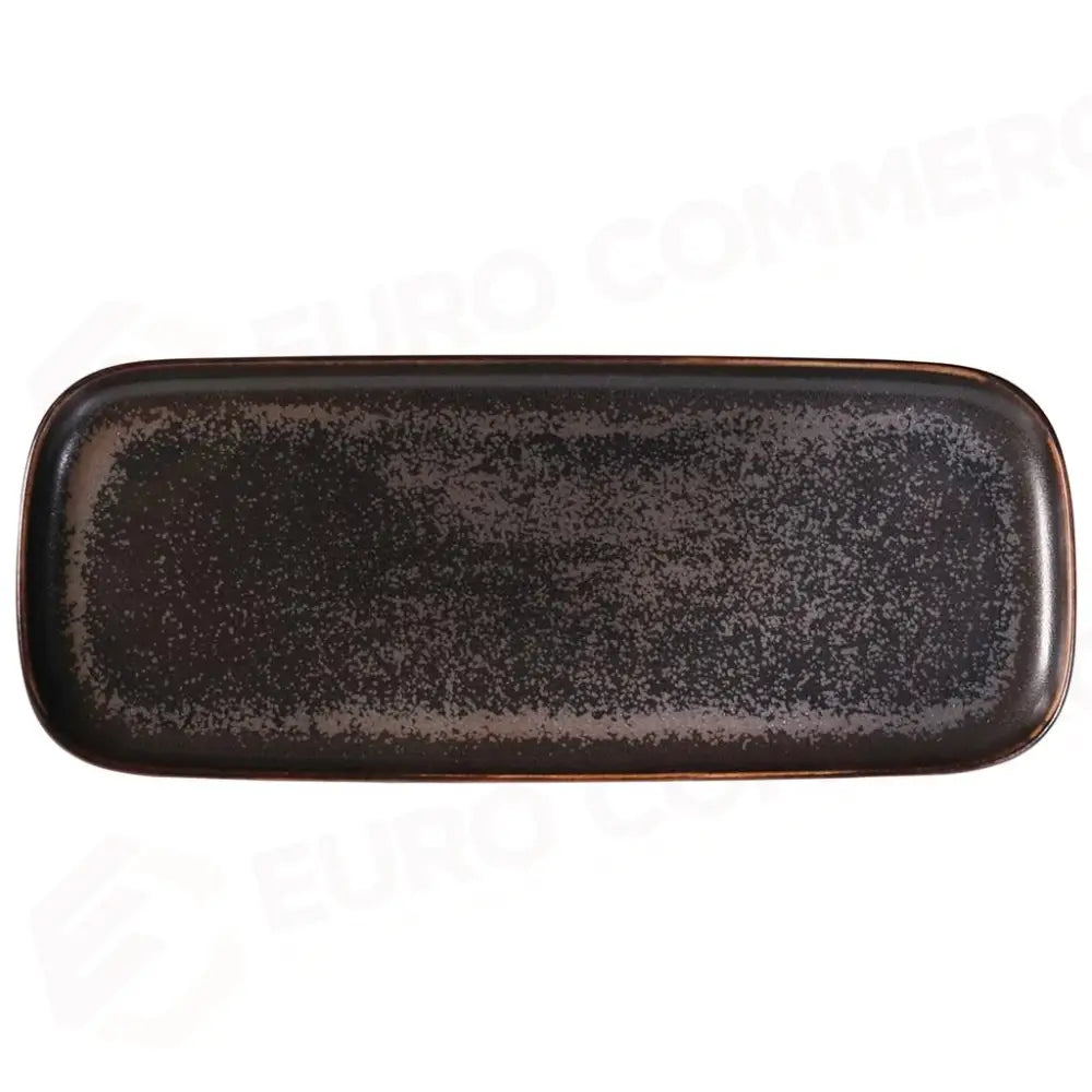 PIATTO RETTANGOLARE 37X13 CM UNIVERSAL POWERFUL MARRONE 0050 COSTA VERDE - 10260487 - MEDRI