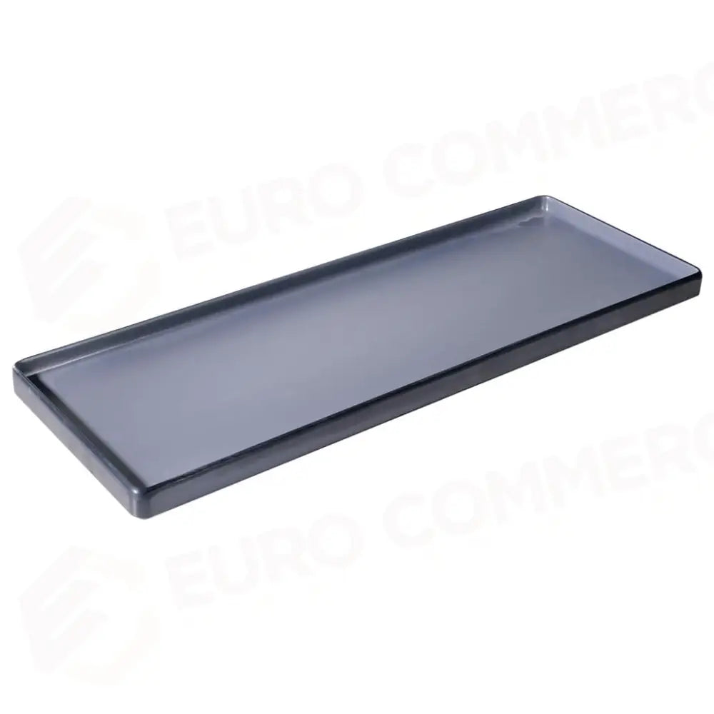 PIATTO RETTANGOLARE 50X18 CM MELAMINA BICOLOR GREY/BLACK YML-P200 MEDRI - 13170154 - MEDRI