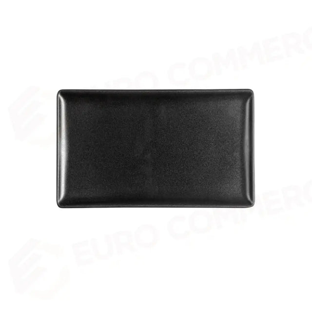 PLAT RECTANGULAIRE 24x13 CM PURE NOIR - PURE.12.NOIR - ROYALE