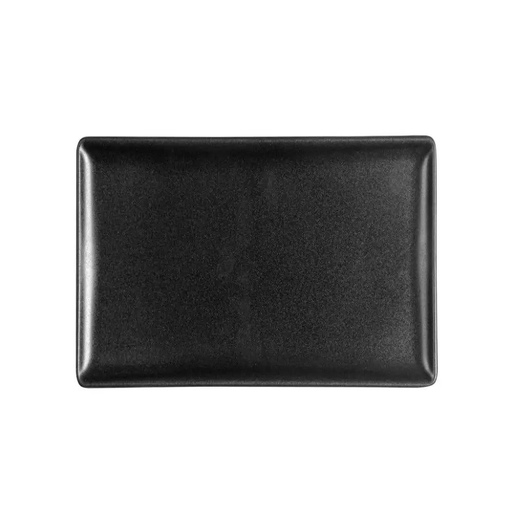 PIATTO RETTANGOLARE CM.31×24 PURE NOIR - PURE.14.NOIR - ROYALE - PIATTI GOURMET
