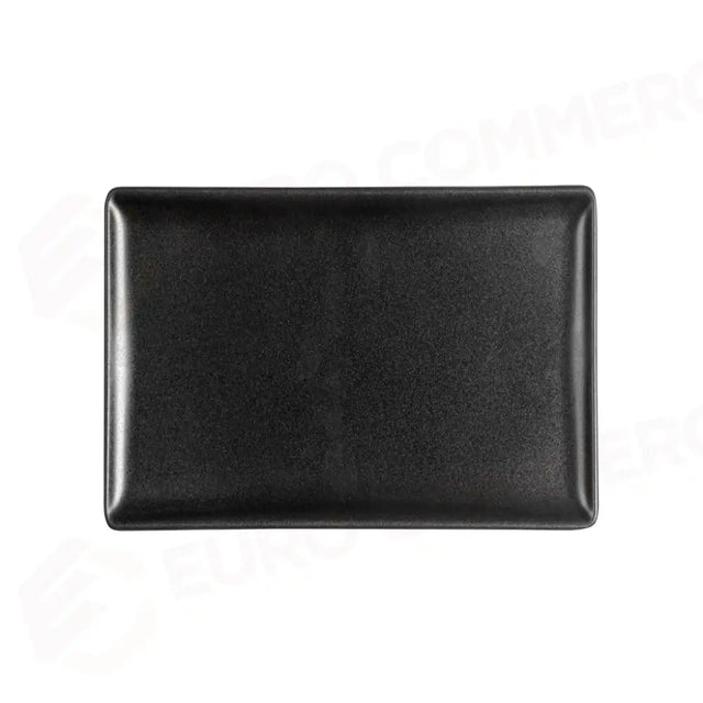 PIATTO RETTANGOLARE CM.31×24 PURE NOIR - PURE.14.NOIR - ROYALE