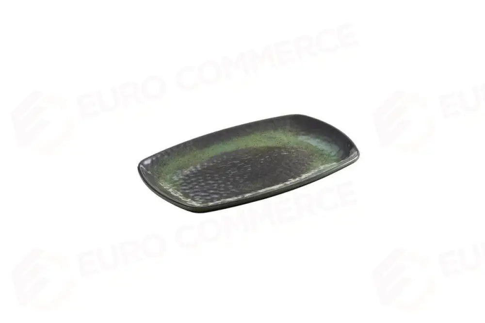 PIATTO RETTANGOLARE IN MELAMINA LINEA AMAZZONIA VERDE - 23,5X15X2,5 CM - T8707 - LEONE - MELAMINA COLOR