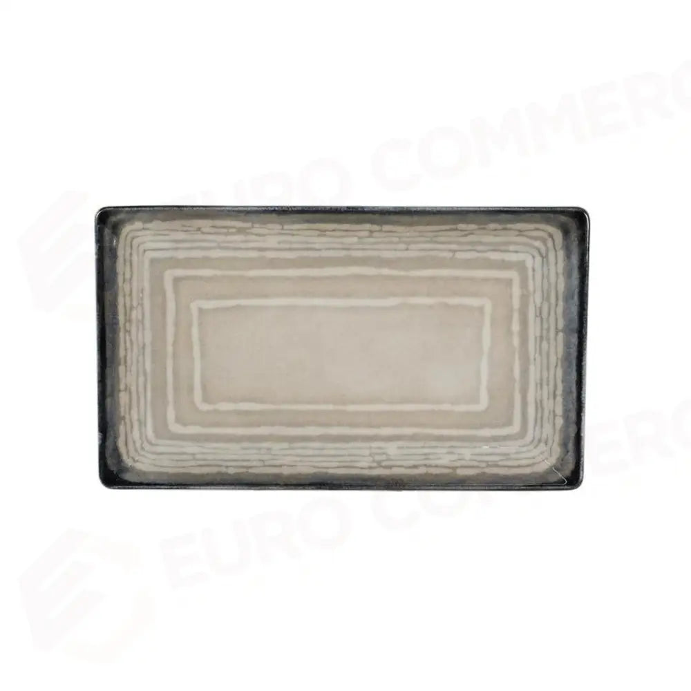 PIATTO RETTANGOLARE KIMI 26X15 CM TELLUS SATURNIA - 6030791 - MEDRI