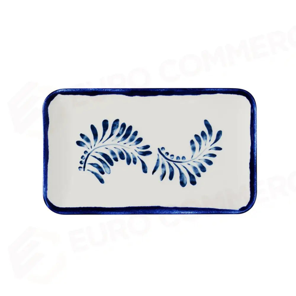 PIATTO RETTANGOLARE ORGANIC 27X16 CM HARVEST MEDITERRANEAN BLUE MEIKDOB11 DUDSON - 9782959 - MEDRI
