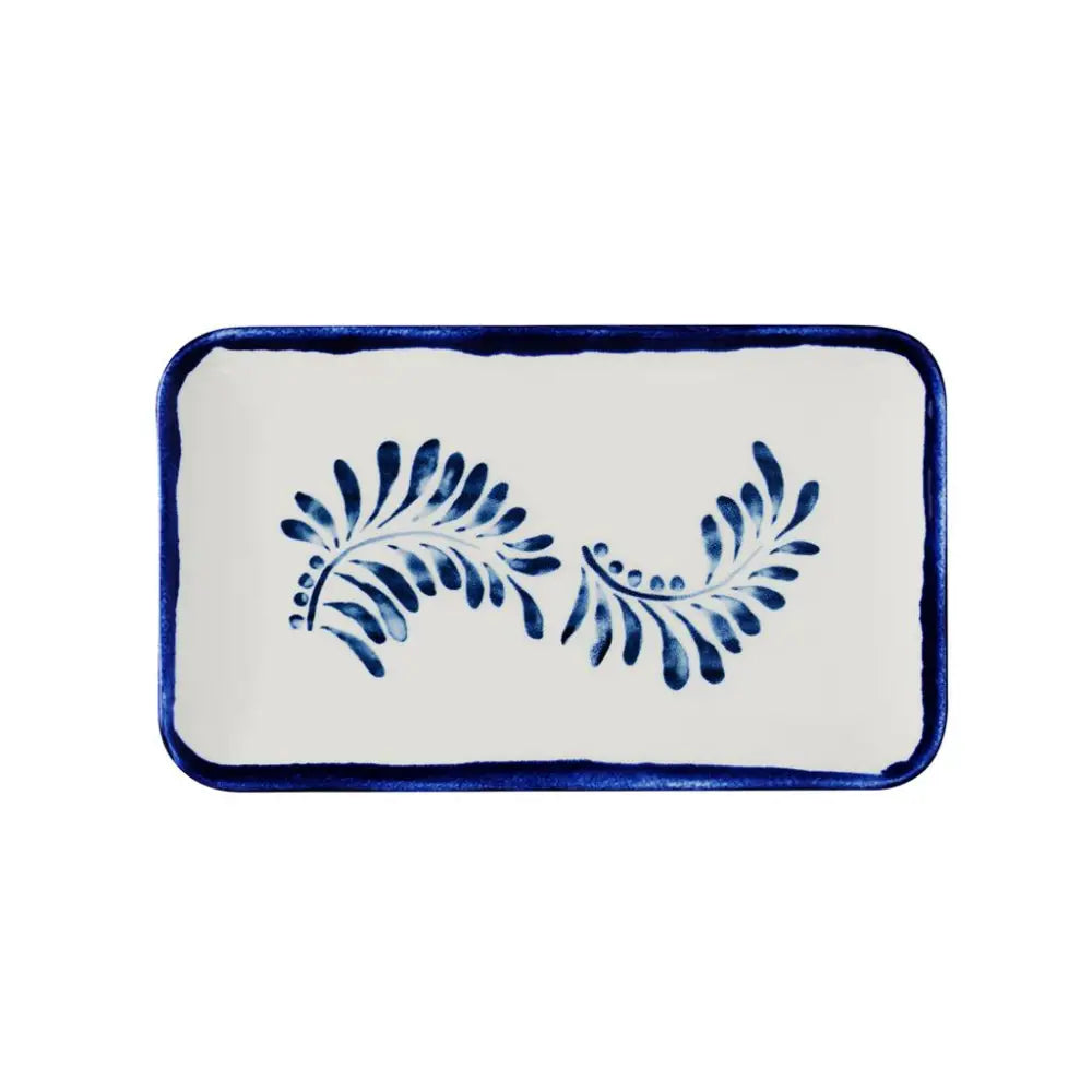 PIATTO RETTANGOLARE ORGANIC 27X16 CM HARVEST MEDITERRANEAN BLUE MEIKDOB11 DUDSON - 9782959 - MEDRI