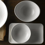 PIATTO RETTANGOLARE ORGANIC 27X16 CM WHITE WHDUDOB11 DUDSON - 9782519 - MEDRI
