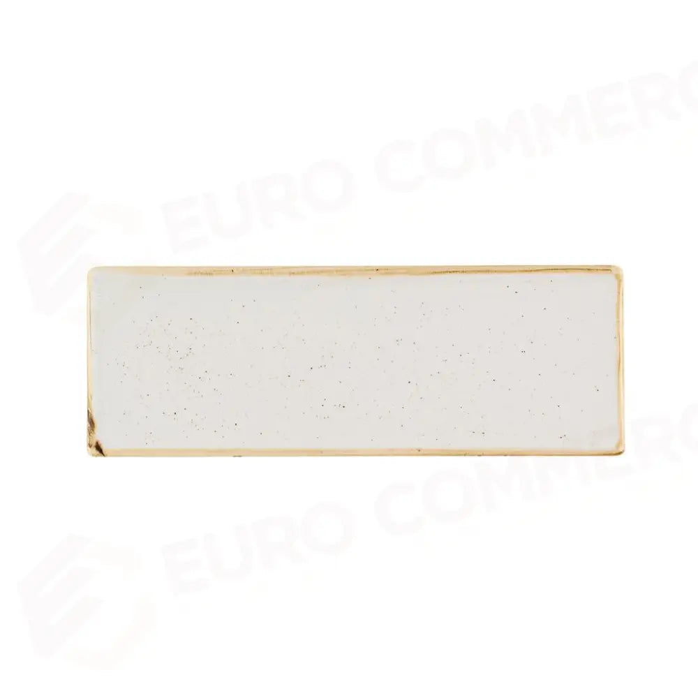 PIATTO RETTANGOLARE TASTING 24.7X8.8 CM BARLEY WHITE STONECAST SWHSOF231 CHURCHILL - 9783287 - MEDRI