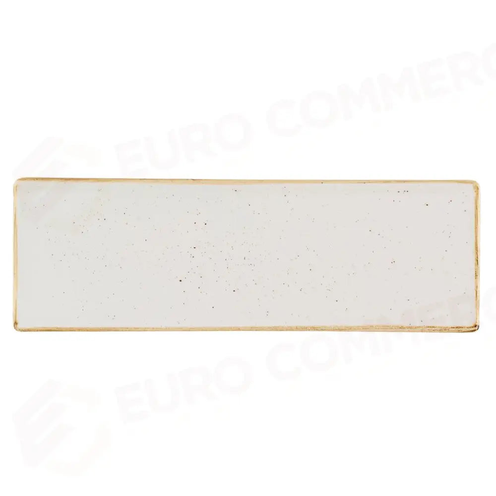 PIATTO RETTANGOLARE TASTING 32.3X10.5 CM BARLEY WHITE STONECAST SWHSOF331 CHURCHILL - 9783150 - MEDRI
