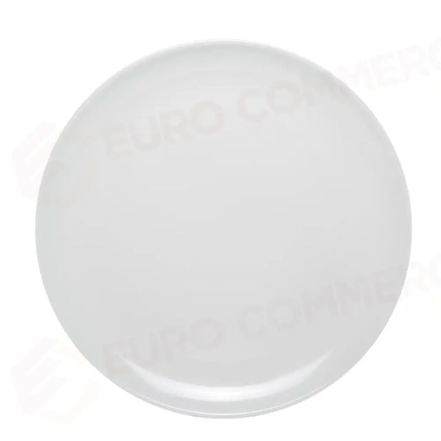 Assiette ronde en mélamine blanche 16 carats MEDRI 40 cm - 13170015 - MEDRI