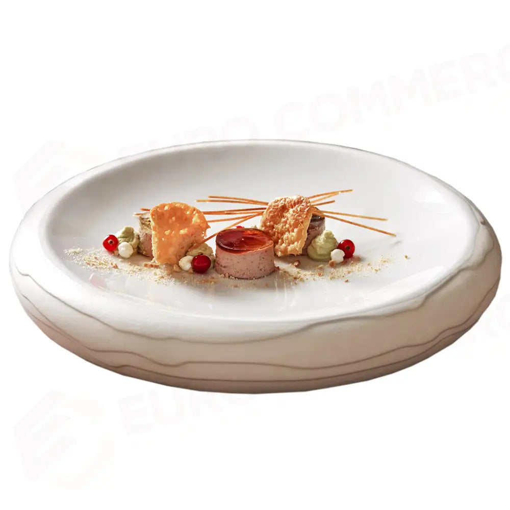PIATTO TONDO 30 CM TERRA COSTA VERDE - 10260449 - MEDRI