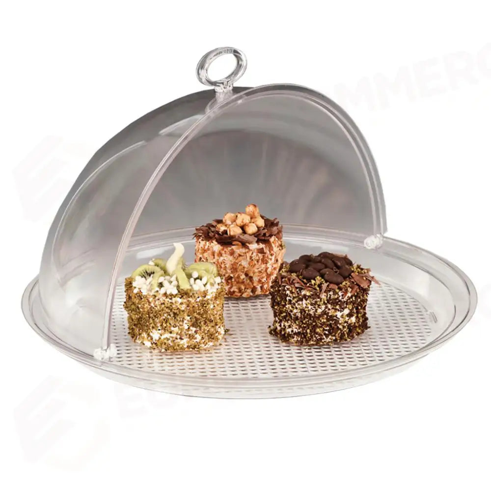 PIATTO TORTA CON CAMPANA 40,5 CM CAPPADOCIA ZCP183 MEDRI - 13690004 - MEDRI