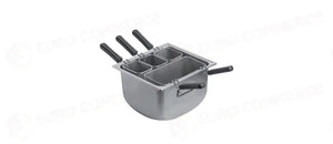 PINTI 4 SETTORI CUOCIPASTA C/C 38,3X35,4 - 118202 - MORINI