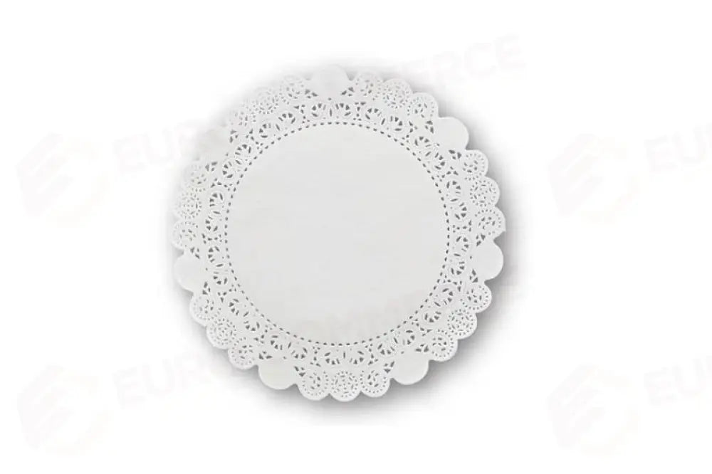 PIZZI SMALTATI ROTONDI BIANCO - Ø20 CM - H1420 - LEONE - CARTE ANTIGRASSO & PIZZI