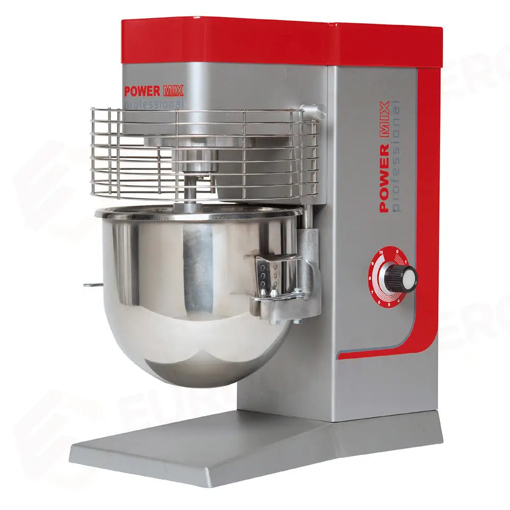 PLANETARIA DA BANCO FORMATO 10 LT - DIM. 300X500X570 MM - FRUSTA SPATOLA E UNCINO INCLUSI - PMP - PAVONI ITALIA