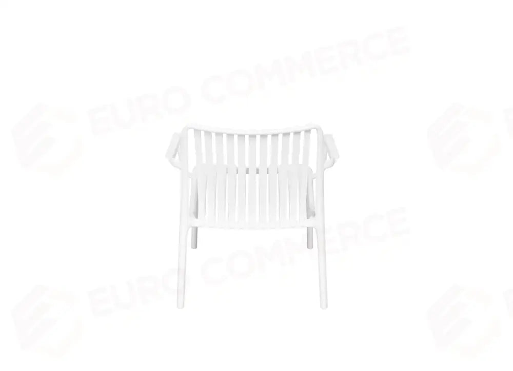 POLTRONA BALCONY SET VALENCIA IN POLIPROPILENE CON FIBRA DI VETRO - BIANCO