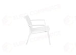 POLTRONA BALCONY SET VALENCIA IN POLIPROPILENE CON FIBRA DI VETRO - BIANCO