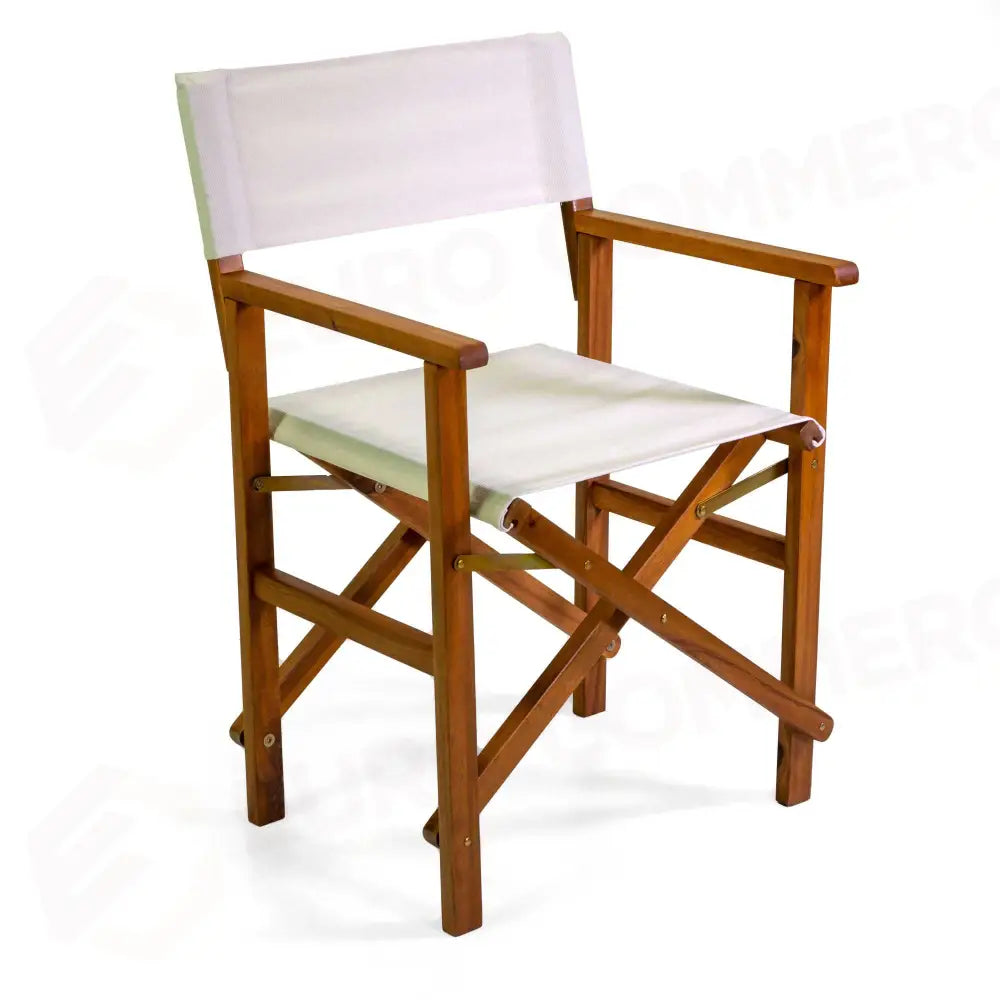 POLTRONA LEGNO E TESSUTO REGISTA MIRAMAR NATURALE CM51X55,5H82 - 7501310000 - VACCHETTI