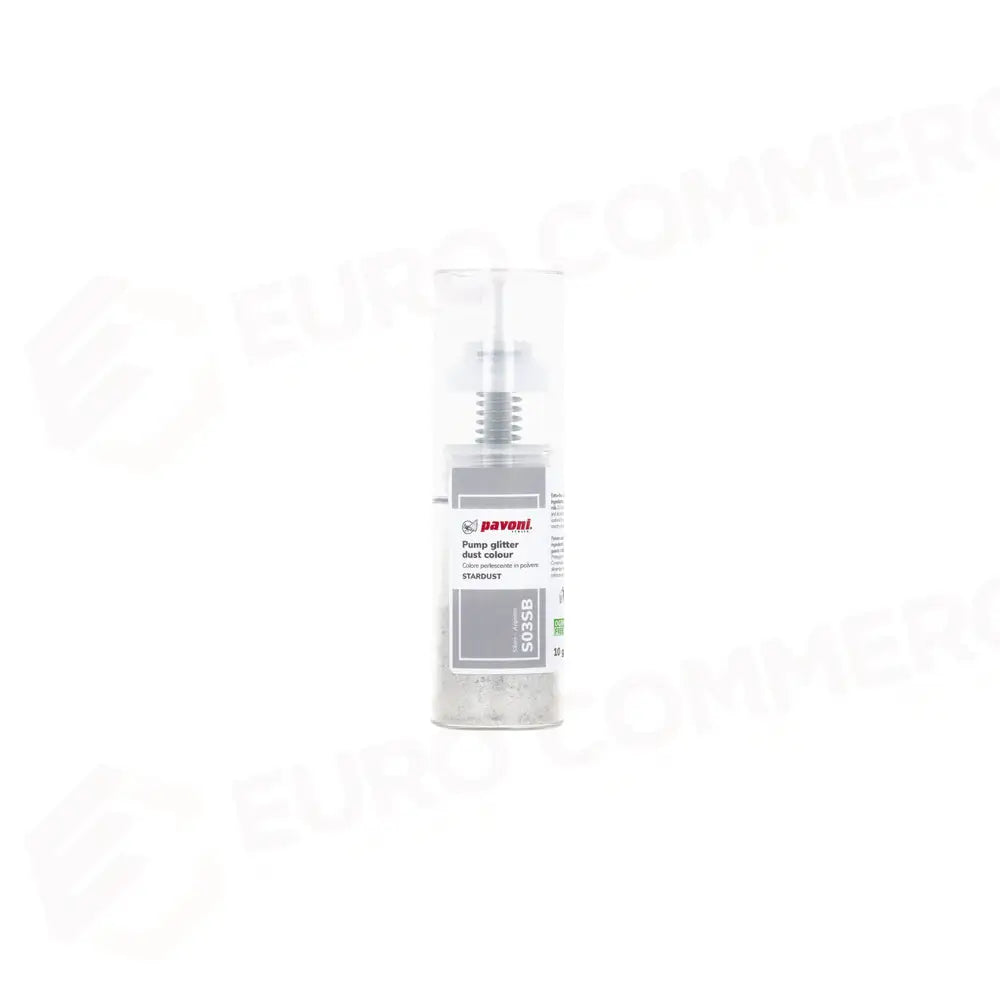 POLVERE PERLESCENTE 10 GR - ARGENTO - S03SB - PAVONI ITALIA - ATTREZZATURA PROFESSIONALE
