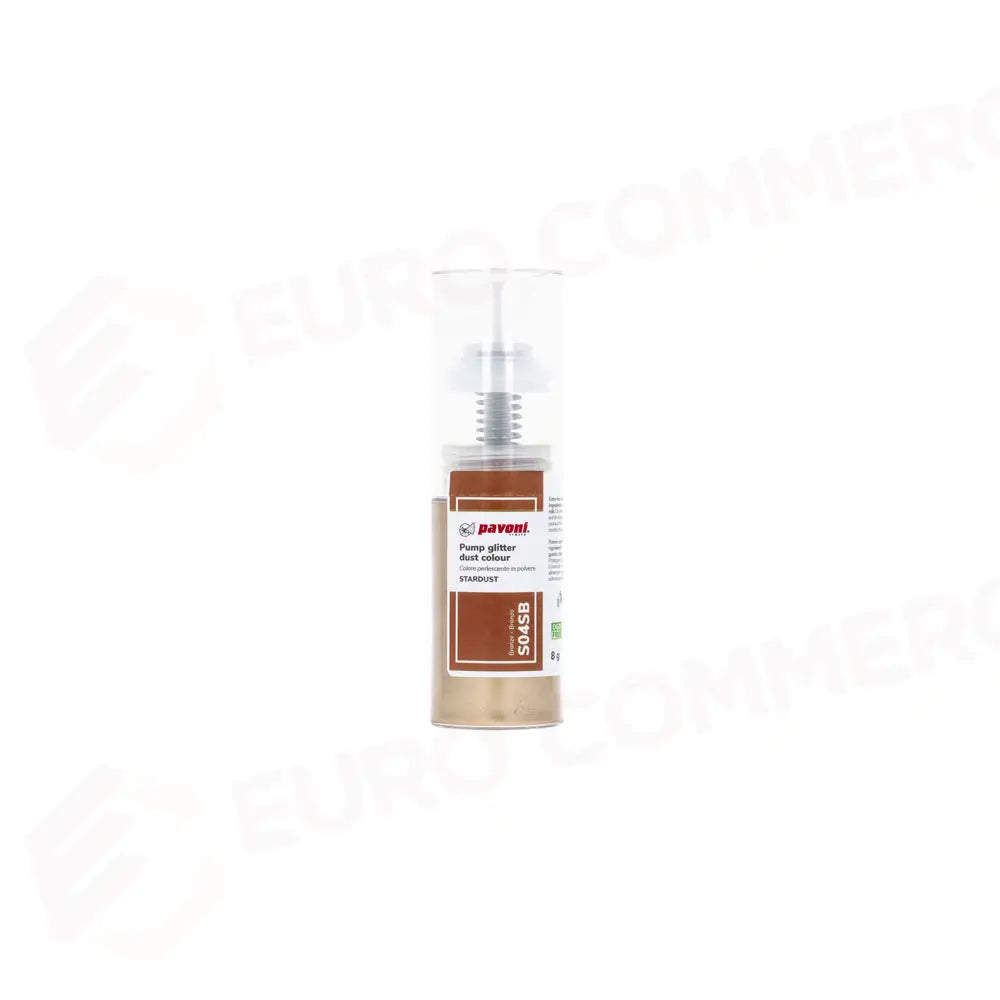 POLVERE PERLESCENTE 8 GR - BRONZO - S04SB - PAVONI ITALIA - ATTREZZATURA PROFESSIONALE