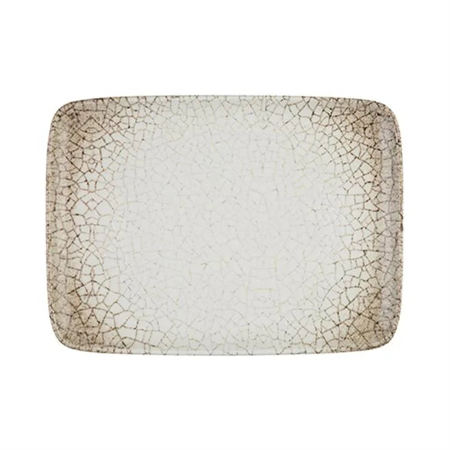 DESERTO QUADRO RECTANGULAR PLATE 31 CM (27 * 20) - 20003-151631 - ID FINE