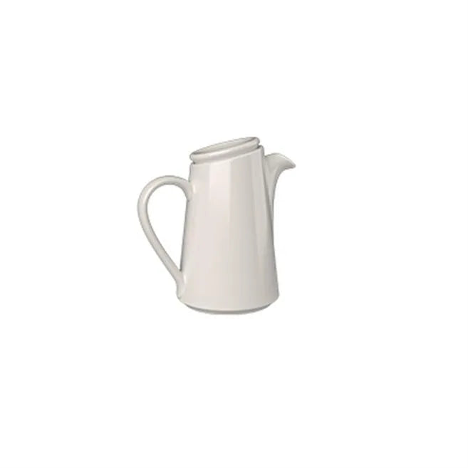 TRANSPARENT BEVEL COFFEE JUG 600 CC (WITH LID) - 10000-316160 - ID FINE