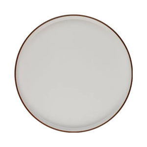 MODEST BROWN STOLT PIATTO PIANO 28 CM - 18001-161028 - ID FINE