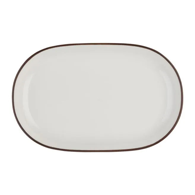 MODEST BROWN MAGNUS PIATTO OVALE 37 CM - 18001-143037 - ID FINE