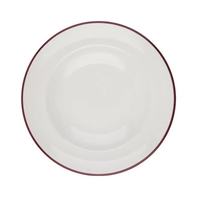 MODEST MAROON MIRO PIATTO FONDO 25 CM 420 CC - 13001-131125 - ID FINE