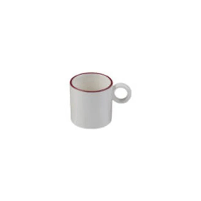 MODEST MAROON RING COFFEE CUP 80 CC - 13001-334108 - ID FINE