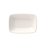 TRANSPARENT QUADRO RECTANGULAR PLATTER 18 CM (17 * 12) - 10000-153118 - ID FINE