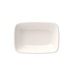 TRANSPARENT QUADRO RECTANGULAR PLATTER 9 CM (9 * 6) - 10000-153109 - ID FINE