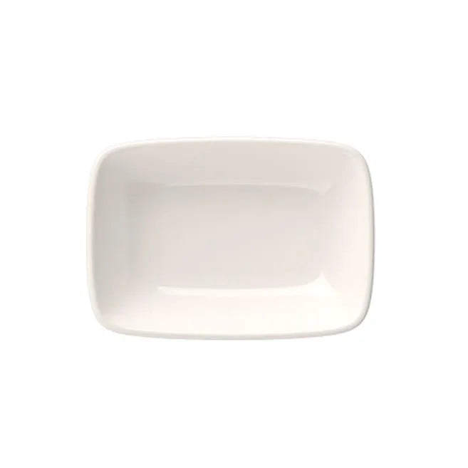 TRANSPARENT QUADRO RECTANGULAR PLATTER 9 CM (9 * 6) - 10000-153109 - ID FINE