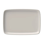 TRANSPARENT QUADRO RECTANGULAR PLATE 37 CM (33 * 23) - 10000-151637 - ID FINE
