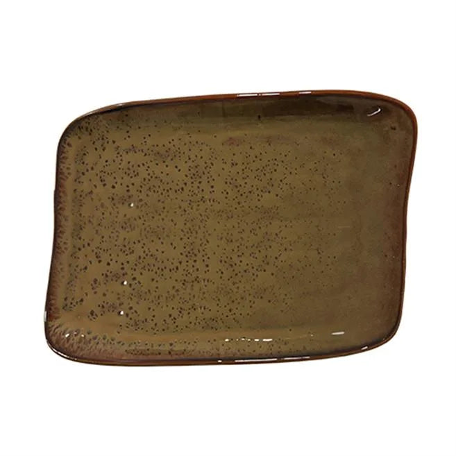 HAZEL SAVOR SERVING DISH 30 CM (30 * 22) - HZL-SVRST30-2 - ID FINE