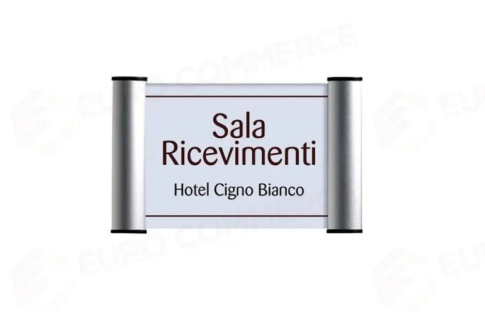 PORTA TARGA TRASPARENTE - 18X12 CM - T5274 - LEONE - LAVAGNE
