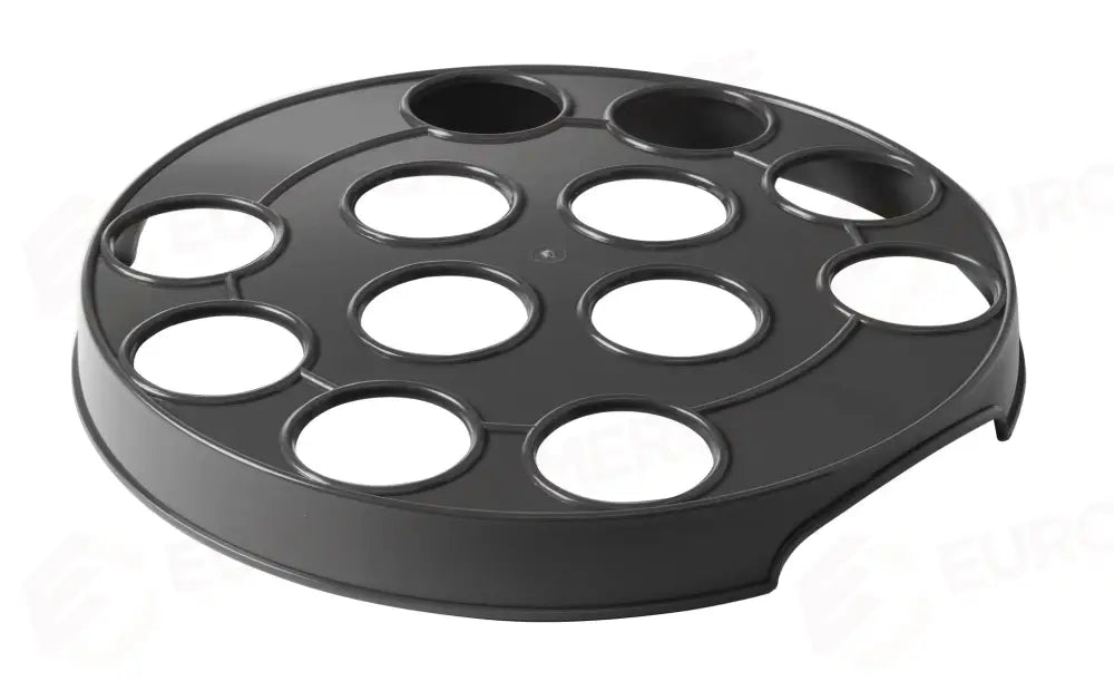 PORTABICCHIERI IN VETRO BARUP ARANCIA Ø315X(H)35MM - 696200