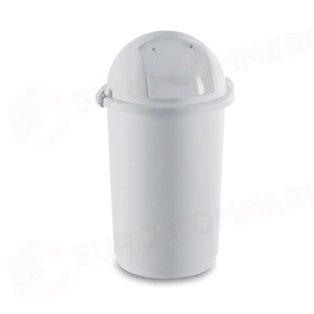PORTABOX CON COPERCHIO 50 LT PUSH BIANCO 5055 GIGANPLAST - 1190463 - MEDRI