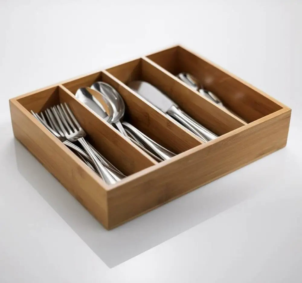 PORTABUSTINE ASIA IN BAMBOO NATURALE - BAMBOO RETTANGOLARE CM.29X24X6H - S0089 - LEONE - ESPOSITORI BUFFET IN BAMBOO