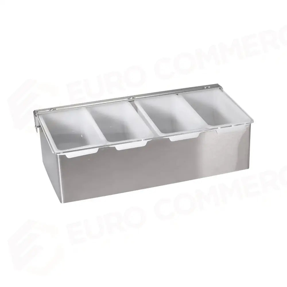 PORTACONDIMENTI 4 SCOMPARTI 30 CM BARTY CD-4 MEDRI - 13650010 - MEDRI