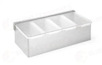 PORTACONDIMENTI DA BAR BARUP 5 CONTENITORI 375X140X(H)90MM - 552100