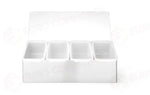 PORTACONDIMENTI DA BAR BARUP 5 CONTENITORI 375X140X(H)90MM - 552100