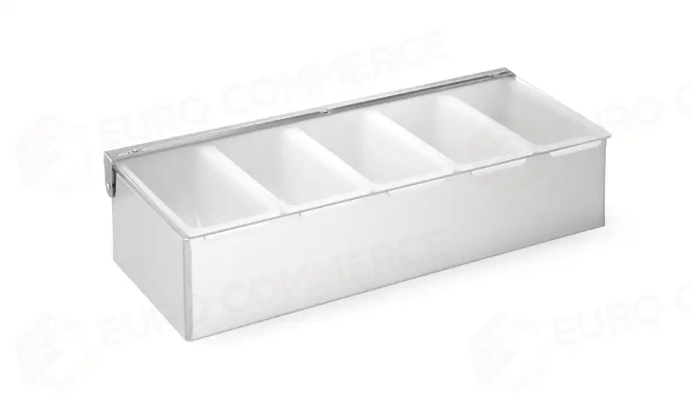 PORTACONDIMENTI DA BAR BARUP 5 CONTENITORI 375X140X(H)90MM - 552100