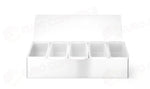 PORTACONDIMENTI DA BAR BARUP 5 CONTENITORI 375X140X(H)90MM - 552100
