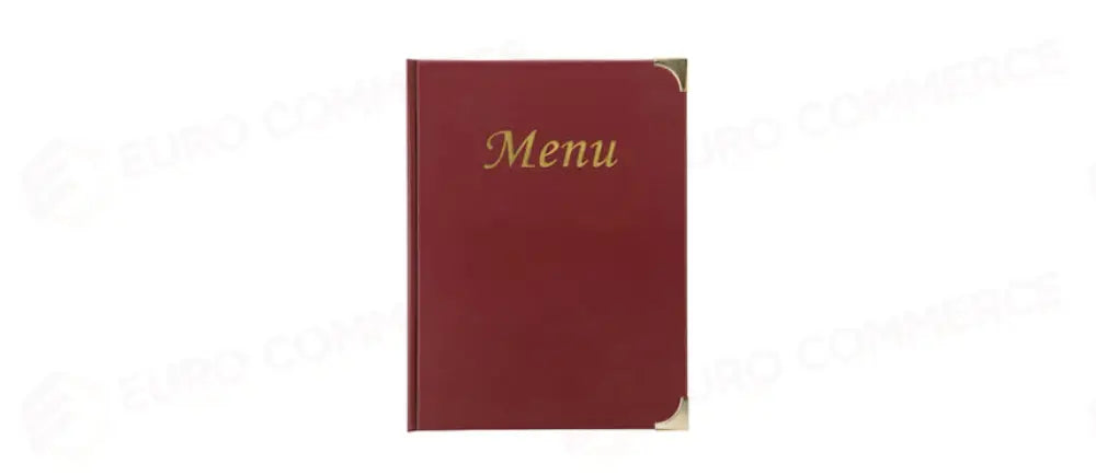 PORTAMENU BASIC BORDEAUX 10 PAGINE A4 - 141358 - MORINI
