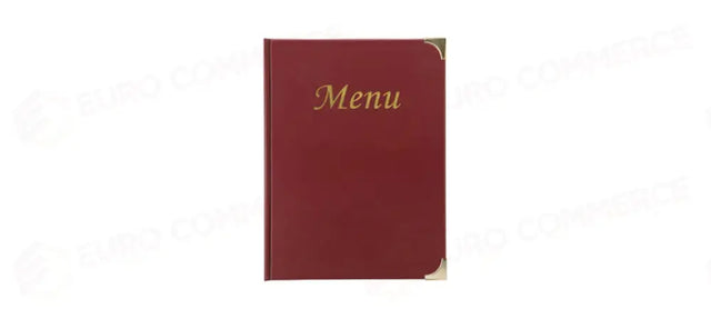 PORTAMENU BASIC BORDEAUX 10 PAGINE A4 - 141358 - MORINI