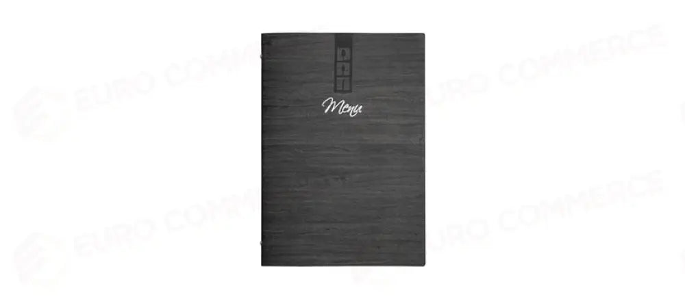 PORTAMENU’ACERO A4 NERO - 120342 - MORINI